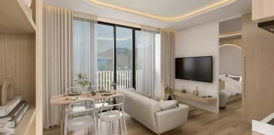 Condo à Phuket, Thaïlande, 1 chambre à Fantasea Condo Kamala № 61967