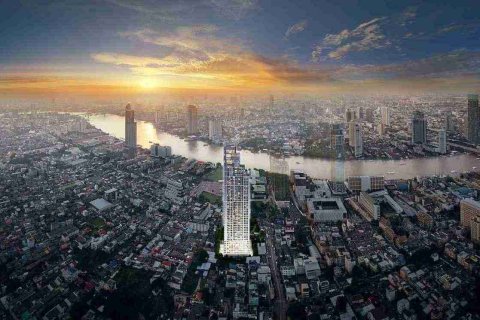 Condominio de 2 dormitorios en Thonburi, Bangkok, Tailandia № 183586 - foto 2