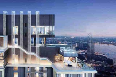 Condominio de 2 dormitorios en Thonburi, Bangkok, Tailandia № 183586 - foto 3
