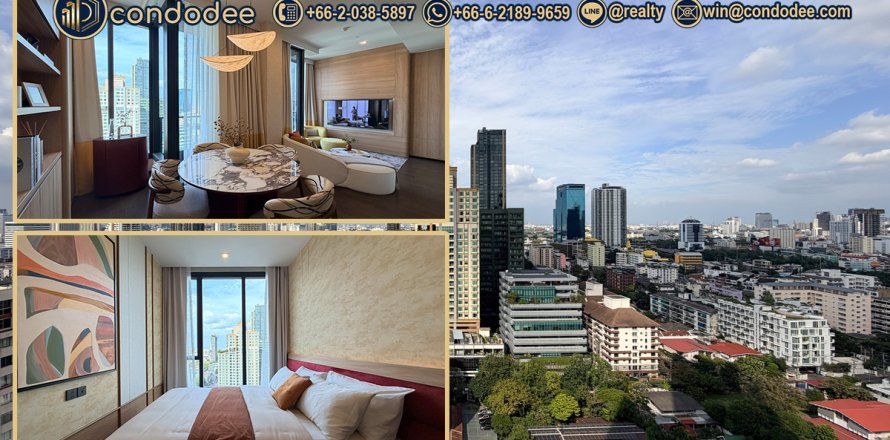 Condominio de 2 dormitorios en Watthana, Bangkok, Tailandia № 201311