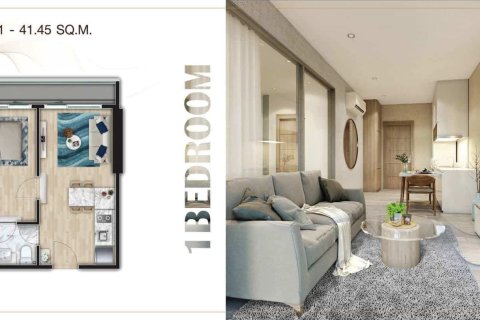 Condominio de 1 dormitorio en Pattaya, Tailandia № 203671 - foto 17