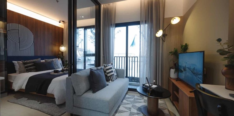 Condominio de 1 dormitorio en Bangkok, Tailandia № 203676