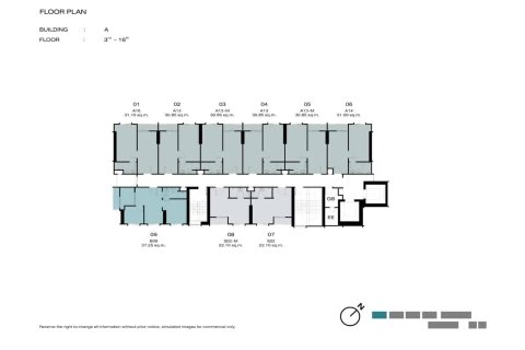 Condominio de 1 dormitorio en Bangkok, Tailandia № 203676 - foto 19