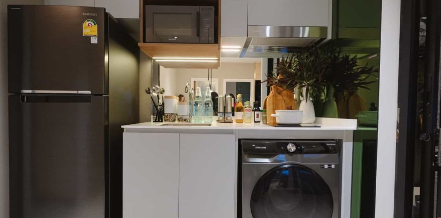 Condominio de 1 dormitorio en Bangkok, Tailandia № 203673