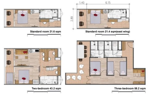 Condominio de 1 dormitorio en Bang Tao, Tailandia № 203672 - foto 10