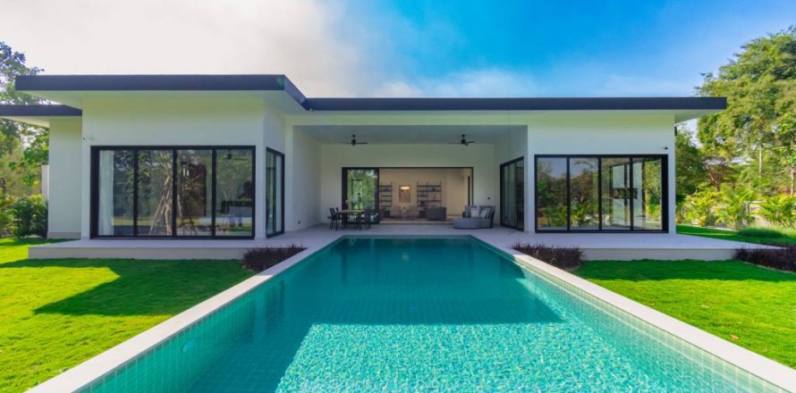 Chalet de 3 dormitorios en Cha-am, Tailandia № 157425