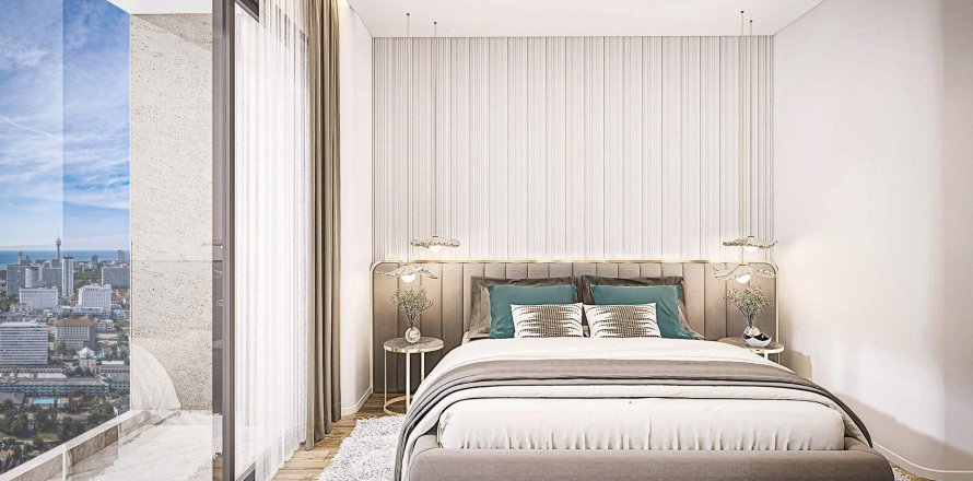 Apartamento de 1 dormitorio en Seaspire Jomtien, Pattaya, Tailandia № 164884