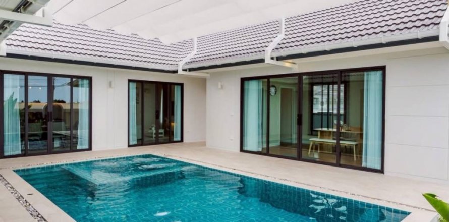 Chalet de 3 dormitorios en Cha-am, Tailandia № 135248