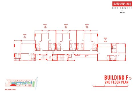 Eigentumswohnung in Hua Hin, Thailand, 2 Schlafzimmer  № 166039 - Foto 17