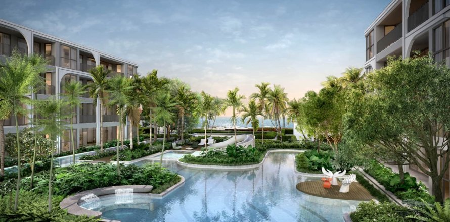 Condo à Hua Hin, Thaïlande, 2 chambres № 166038