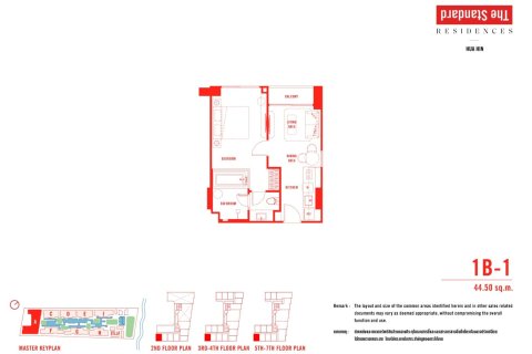 Condominio de 1 dormitorio en Hua Hin, Tailandia № 166041 - foto 16