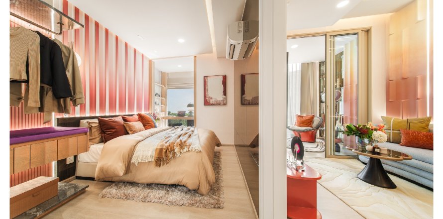 Condominio de 1 dormitorio en Sathon, Bangkok, Tailandia № 165092