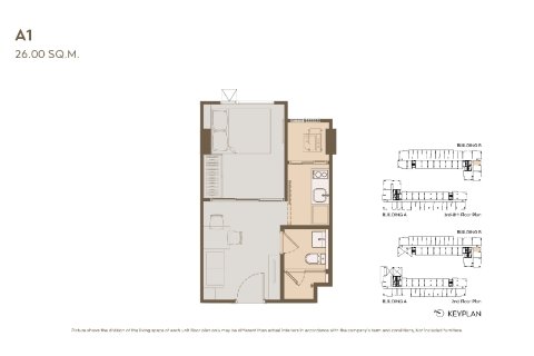 Condominio de 1 dormitorio en Sathon, Bangkok, Tailandia № 165092 - foto 12