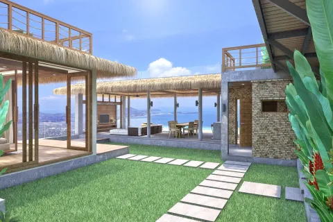 Villa auf Chaweng Beach, Ko Samui, Thailand 4 Schlafzimmer № 175607 - Foto 4