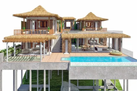 Villa auf Chaweng Beach, Ko Samui, Thailand 4 Schlafzimmer № 175607 - Foto 6