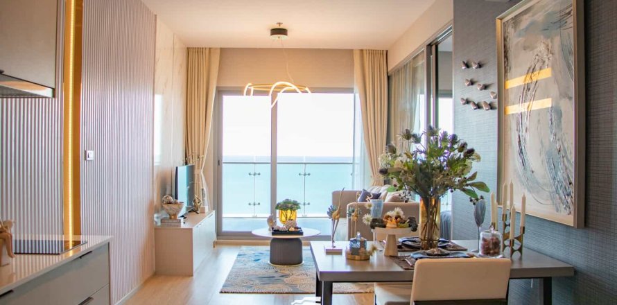 Condo à Pattaya, Thaïlande, 1 chambre № 166522
