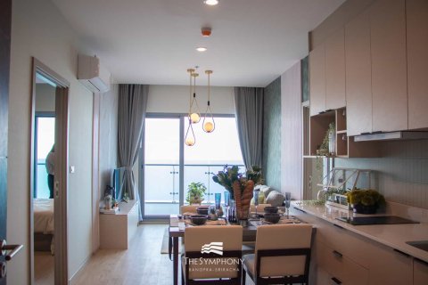 Condo in Pattaya, Thailand, 2 bedrooms  № 166520