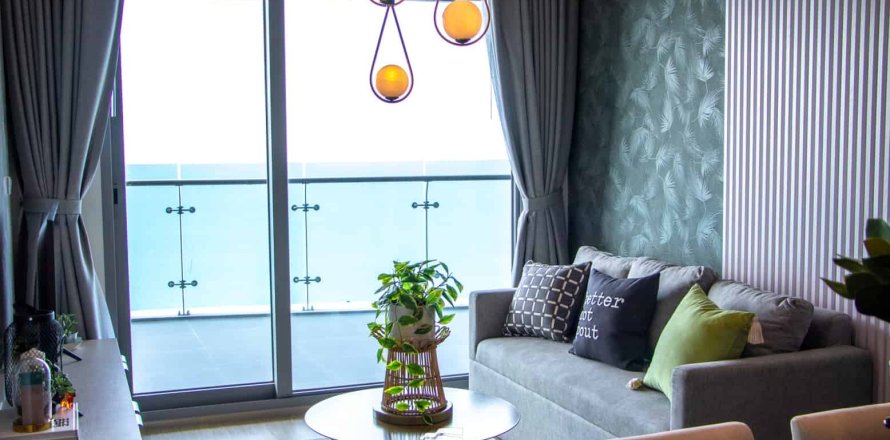 Condominio de 2 dormitorios en Pattaya, Tailandia № 166521