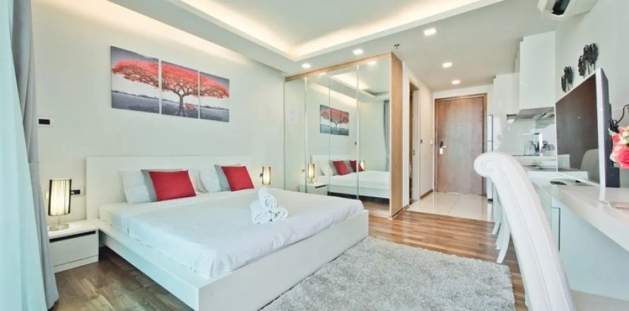 Estudio en el condominio en Pattaya, Tailandia en THE PEAK TOWERS № 205470