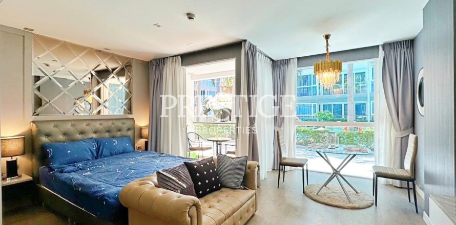 Estudio en el condominio en Pattaya, Tailandia № 209094