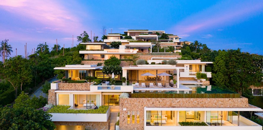 Casa de 5 dormitorios en Ko Samui, Tailandia № 180695