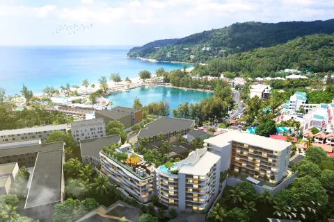 Wohnung in Phuket, Thailand 2 Schlafzimmer № 146461