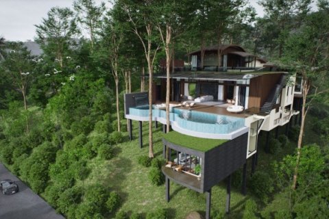 Chalet de 4 dormitorios en Pa Klok, Tailandia № 191187 - foto 4