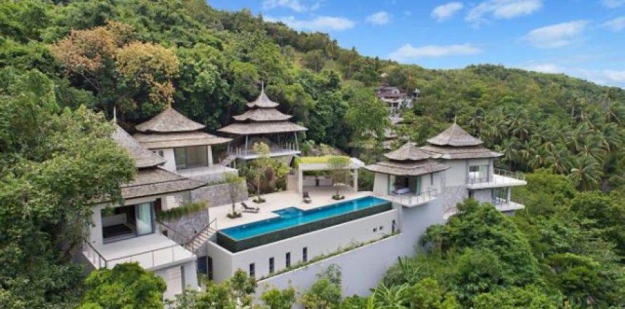 Chalet de 6 dormitorios en Ko Samui, Tailandia № 203094