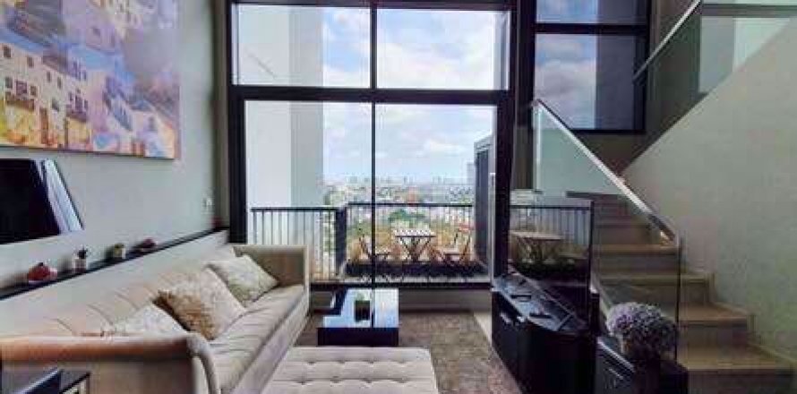 Duplex à Rhythm Sukhumvit 44/1, Bangkok, Thaïlande 1 chambre № 47946