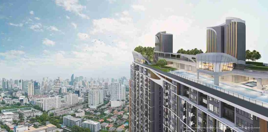 Condominio de 1 dormitorio en Bangkok, Tailandia № 183244
