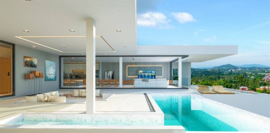 Chalet de 3 dormitorios en Surat Thani, Tailandia № 115280