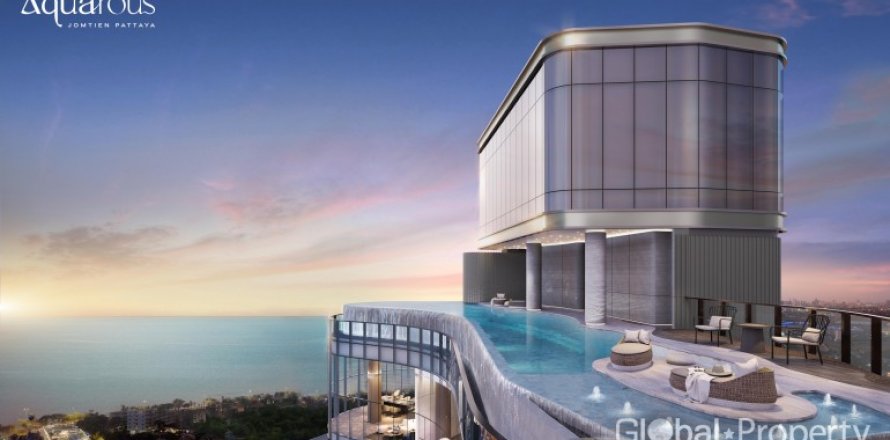 Condominio de 1 dormitorio en Pattaya, Tailandia № 113565