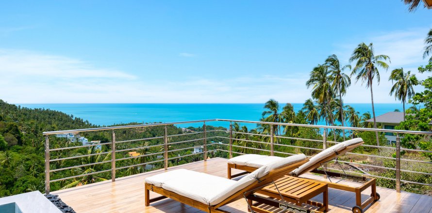 Casa de 4 dormitorios en Ko Samui, Tailandia № 65552