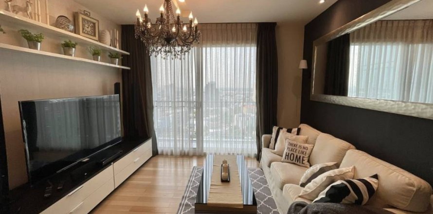 Condominio de 2 dormitorios en Khlong Toei, Bangkok, Tailandia № 157820