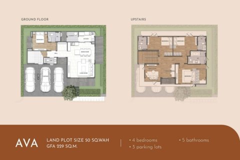 Casa de 4 dormitorios en Samut Prakan, Tailandia № 157823 - foto 2
