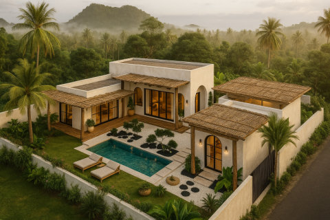 Maison à Ko Samui, Thaïlande 2 chambres № 151025