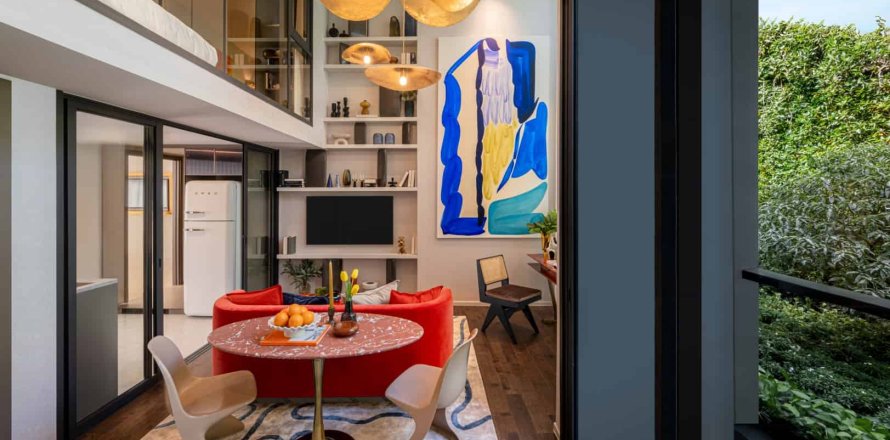 Condominio de 1 dormitorio en Phaya Thai, Bangkok, Tailandia № 166316
