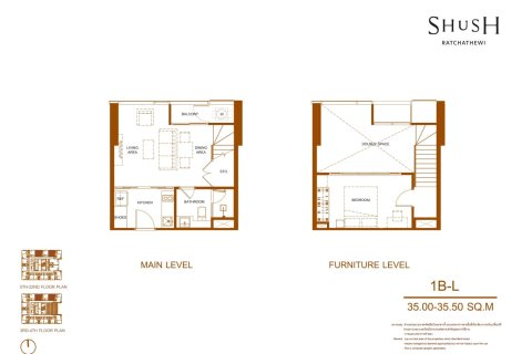 Condominio de 1 dormitorio en Phaya Thai, Bangkok, Tailandia № 166316 - foto 18