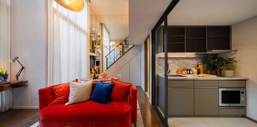 Condominio de 1 dormitorio en Phaya Thai, Bangkok, Tailandia № 166317