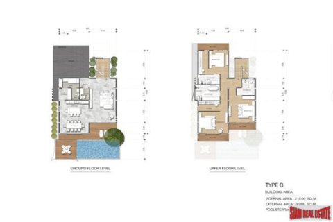 Chalet de 3 dormitorios en Chalong, Tailandia № 203341 - foto 4