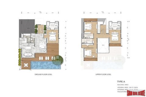 Chalet de 3 dormitorios en Chalong, Tailandia № 203341 - foto 3