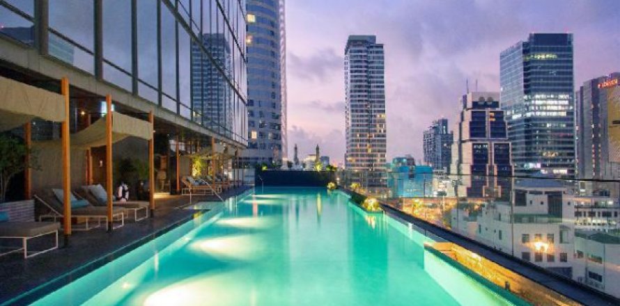 Apartamento de 3 dormitorios en Sathon, Bangkok, Tailandia № 203271