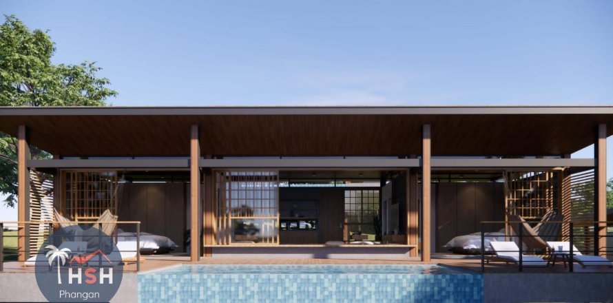 Villa in Koh Pha Ngan, Thailand 3 Schlafzimmer № 179971
