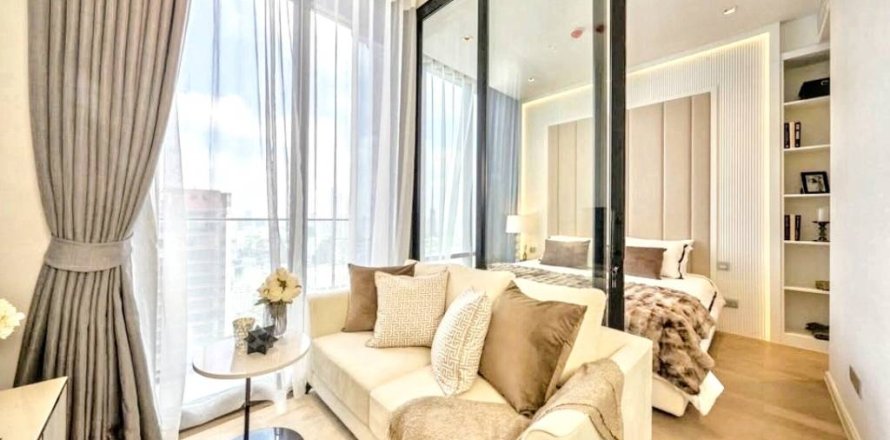 Condominio de 1 dormitorio en Bangkok, Tailandia № 163862