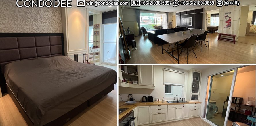 Condo à Watthana, Bangkok, Thaïlande, 3 chambres  № 201018