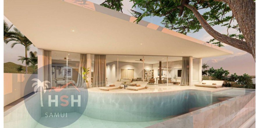 Chalet de 3 dormitorios en Ko Samui, Tailandia № 180054