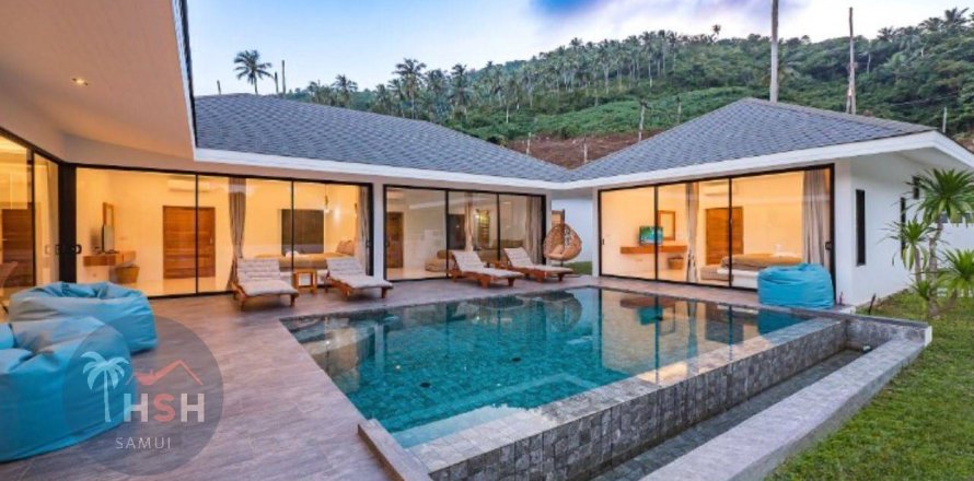 Chalet de 3 dormitorios en Ko Samui, Tailandia № 180058