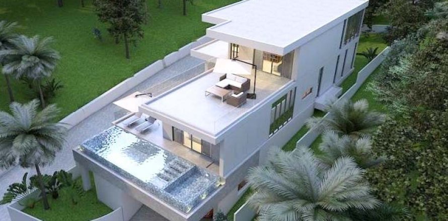 Chalet de 3 dormitorios en Ko Kaeo, Tailandia № 165884