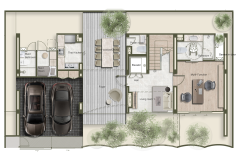 Villa in Bang Tao, Thailand 4 Schlafzimmer № 165594 - Foto 17