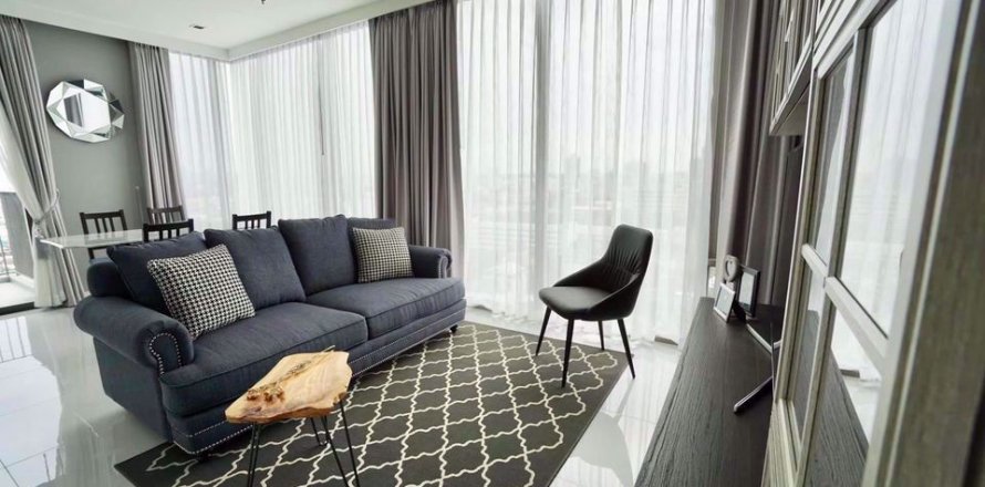 Condominio de 2 dormitorios en Sathon, Bangkok, Tailandia № 47691